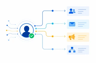 Resolved audience activating across CRM marketing and ad channels